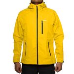 GOKYO K2 Rain Jacket Gore-Tex, 5000m Summit Grade, Ultra-Tough Waterproof Shell for Expedition & Skiing – Heavy Seam Taping, Breathable – Yellow – L