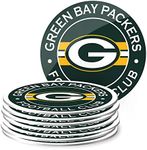 Green Bay Packers Coasters - Eight Pack Set