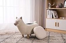 Home 2 Office Llama Ottoman with St