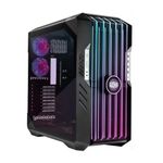 Cooler Master Tempered_Glass Haf 700 Evo E-Atx High Airflow Pc Case With Iris Customizable Lcd .Breathable Tg Front Panel,200Mm Sickleflow Argb Fans,1 X Usb 3.2 Gen 2 Type C,4 X Usb 3.2 Gen 1(3.0)