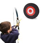 Elong Eva Foam Archery Target, 25cm Round Archery Targets for Backyard Shooting Practice Board Indoor Outdoor Sports Hunting Accessories