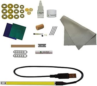 Premium Instrument Clinic Flute Pad Kit, with Head Cork, Leak Light, Compatible with Armstrong Closed Hole Flutes