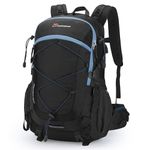 MOUNTAINTOP Hiking Backpack 40L Water Resistent Trekking Rucksack for Men Women Outdoor Traveling pack Daypack 55 x 35 x 25 cm