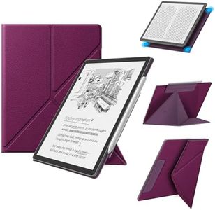 Fintie Case for 11" Kindle Scribe 2025 (3rd Gen) and Kindle Scribe Colorsoft 2025 (1st Gen), Slim Lightweight Multi-Viewing Angles Stand Detachable Magnetic Cover with Pen Buckle, Purple