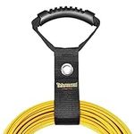 Extension Cord and Hose Organizer(2 Pack) with handle for Garage and Workshop, 22'' Heavy-Duty Hook and Loop Carrying Strap, Hanger, Cable Organizer and Hanger for Pool&Garden Hoses, Wires, and Cables