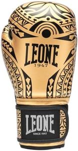 LEONE 1947, Guanti Boxe Haka 12 OZ, Oro