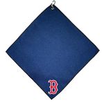 Team Golf MLB Boston Red Sox Microfiber Golf Towel, 15x15 (Multicolor)