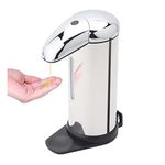 JETWELL 17OZ/500ML Touchless Battery Hand Soap Dispenser, Adjustable Liquid Volume Dispenser