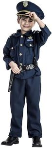 Deluxe Police Dress Up Costume Set - Small 4-6