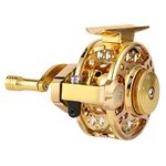 Fishing Reels, 5 Bearings 5 Bearings Fishing Reels All Metal Portable High Speed Fishing Wheel for Middle Pass Rods for Fishing(Right hand)