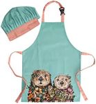 Maxwell & Williams Marini Ferlazzo Wild Planet Kids Apron & Hat Set Sea Otters