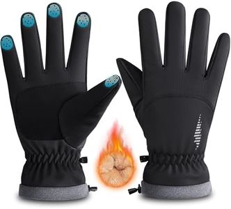 rivmount Winter Gloves Women Men Waterproof Windproof, Cold Weather Warm Gloves with Touchscreen Fingers, for Running, Driving, Cycling, Biking, Riding, Walking, Hiking, Outdoor Sports, Daily Work