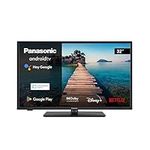 Panasonic TX-32MS480B, 32 Inch HD LED 2023 TV, High Dynamic Range (HDR), Android TV, Google Assistant, Chromecast, Bluetooth, USB Media Player, Wireless LAN, Dark Titanium