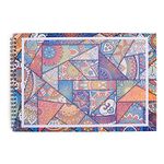 Papboo A5 Mandala Design Artist Sketch Book - Drawing Book, with Back Support-140 GSM- 60 Pages- (Matte Finished Cover)…