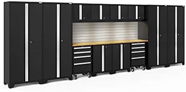 NewAge Products Bold Series Black 14 Piece Set, Garage Cabinets, 63271