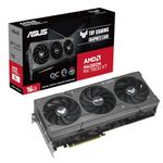 ASUS TUF Gaming Radeon™ RX 7600 XT OC Edition 16GB GDDR6 Graphics Card (AMD RDNA™ 3, PCIe 4.0, HDMI 2.1, DisplayPort 2.1, Axial-tech Fan Design, Auto-Extreme Technology, GPU Tweak III, and More)