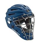 Mizuno G4 Samurai Catcher's Helmet, Navy (5151), 7 1/4-Inch - 7 5/8-Inch