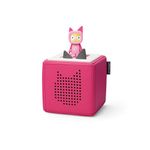 tonies Toniebox Wireless Musical Storybox Starter Set, including 1 Creative, Pink