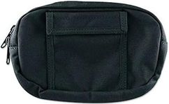 Uncle Mike's 88891 Off-Duty and Concealment Nylon Original Zipper Close Gun Pak Belt Pouch Holster, Black