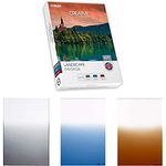 Cokin Square Filter Landscape Creative Kit - Includes Gnd 3-Stop Soft (121S), Gdn Blue Soft (123S), Gnd Tobacco Soft (125S) for L (Z) Series Holder - 100mm X 150mm