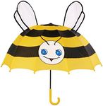 Kidorable Girls' Bee Umbrella, Yellow, One Size