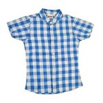 Cutoos Boys Half Sleeves Shirts (4-5 Years, Blue)