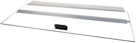 H2Pro 30" Glass Canopy 20 Long/29 Gallon Aquarium Fish Tank (29.21 x 11.69 x 0.16in), Clear, 30GT