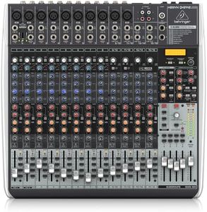 Behringer QX2442USB QX2442USB Behringer XENYX QX2442USB Premium 24-Input 4/2-Bus Mixer, Black