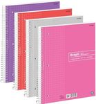 Emraw Quad Ruled Notebook Spiral