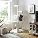 Sam 50" White Cat Tree