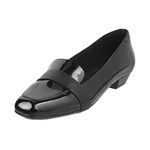 Mochi Womens Synthetic Black Pumps (Size (4 UK (37 EU))