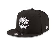 NBA Philadelphia 76ers Men's 9Fifty Snapback Cap, One Size, Black