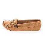 Minnetonka Women's Kilty Suede Soft