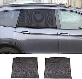 Side Window Sun Shade for Honda Pilot 2016-2025/Ridgeline 2020-2025/Passport 2019-2025 Accessories Rear Door Window Screens Shade Breathable Mesh Anti-Insect Net Privacy Protector Block UV Rays/Glare