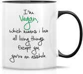 Retreez Funny Mug - I'm a Vegan Mea