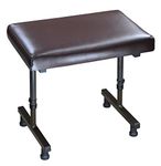 Aids4Mobility Beaumont Height Adjustable Footrest Foot Stool Leg Rest Support Footstool For Elevating Legs, Surgery Recovery, Injury, Disabled