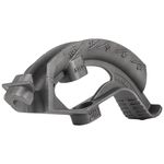 Klein Tools 51609 Iron Conduit Bender Head, for 3/4-Inch EMT or 1/2-Inch Rigid IMC, use with Klein Tools Angle Setter (Cat. No. 51612)