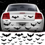 28 Pieces Halloween Bats Spider Car