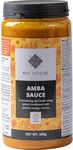 Amba Sauce "Med Cuisine" (500GR) - A Tangy Mango Pickled Condiment - Amba Mango Sauce - Israeli Condiment - Vegan & Non-GMO