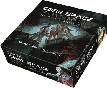 Battle Systems - Core Space First Born - Jeu de société Miniature Sci-FI - Figurines Cyberpunk 28 mm 40K Wargaming - Terrain de Jeu de Table modulaire 3D (Firstborn Starter)