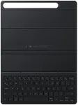 Samsung Galaxy Tab S9 FE Book Cover Keyboard Slim, Tablet Protector Case, Thin and Lightweight Design, Magnetic Back, PC-Like Experience, Wireless Keyboard Sharing, US Version, Black