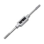 Bitray M3-M12 Adjustable Tap Wrench 1/16"-1/2" Reamer Steel Adjustable Wrench Hand Tool Hand Taps Holder Tapping Reamer Tools for Metalworking