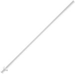 Maverik Mission Blank Defense Lacrosse Shaft White