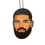 Drake Face Car Air Freshener - Unique Design, Long-Lasting Scent, Elastic Holder. Ideal as a Freshener and Decor for Car, Home, Garage, Bathroom, Basement, Wardrobe, Closet or Driver's Gift