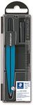 Staedtler Noris 550 50 M1 School Compass with Blunt Angle Safety Pin Metallic Blue