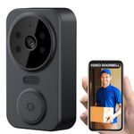 DEVIL Will Cry Wireless WiFi Video Doorbell with Music Bell - Full HD Resolution | Two Way Audio | Night Vision | Long Standby | Instant Visitor Video Call | App Connectivity Smart Door Bell