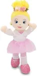 Playtime by Eimmie 14" Soft Baby Doll - Plush Rag Dolls for 2 Year Old Girls, Toddler & Infants - Girl Toys - Stuffed Toy Companion - Washable & Sensory Fabric Body - Ballerina Plush Soft Doll