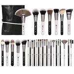 DUCARE Makeup Brushes Set Professional Panda Seris Makeup Brush Set of 31 - Multicolor