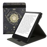 kwmobile Cover Compatible with Amazon Kindle Paperwhite 11. Generation 2021 Case - Stand + Strap - Tarot Card Dark Blue/Yellow/Black