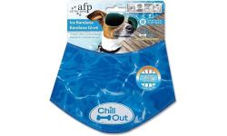 ALL FOR PAWS Chill Out Dog Bandana, Small, 1.0901 kg, blue